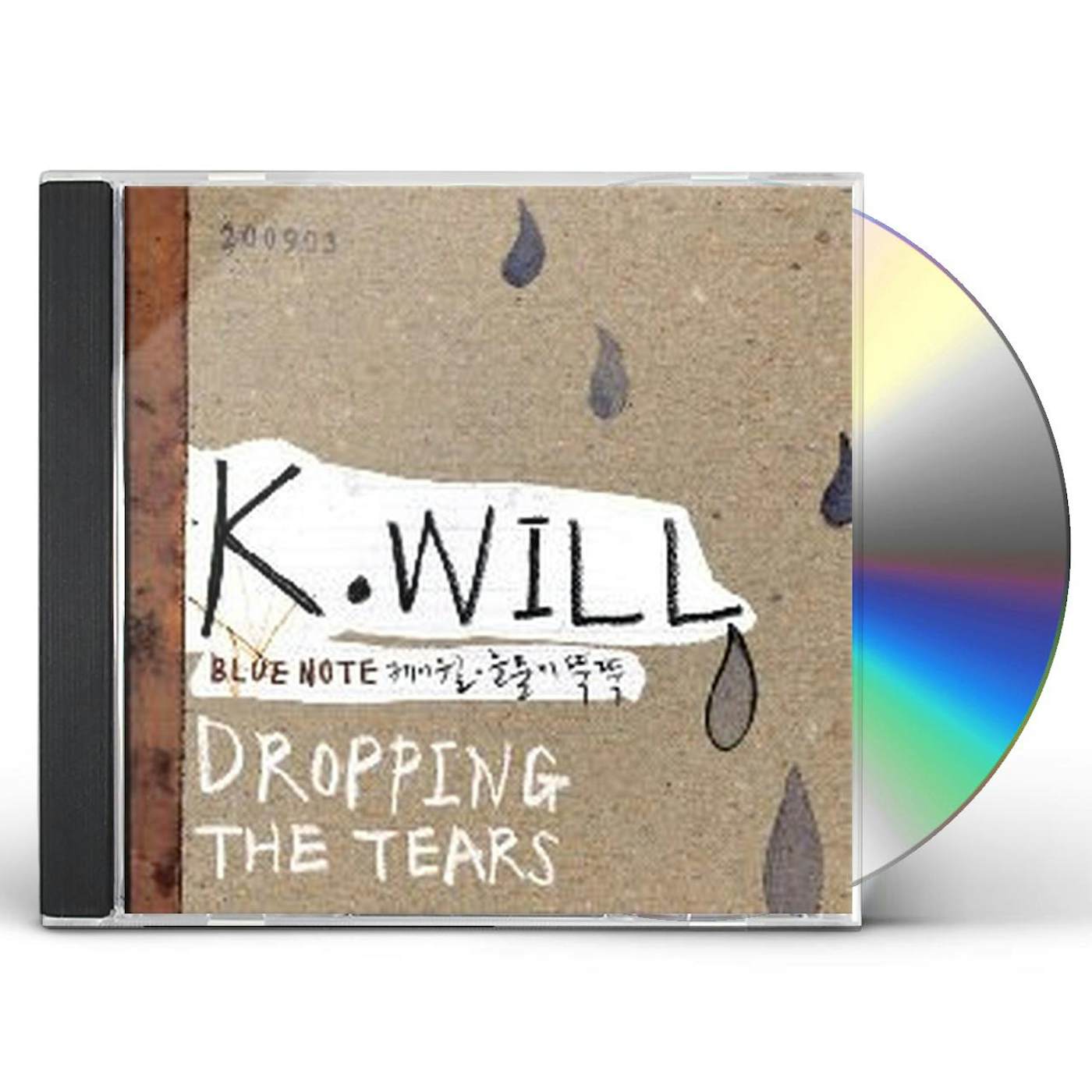K.Will DROPPING THE TEARS CD