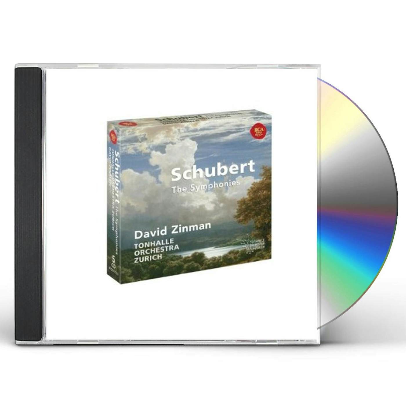 David Zinman SCHUBERT: THE SYMPHONIES CD