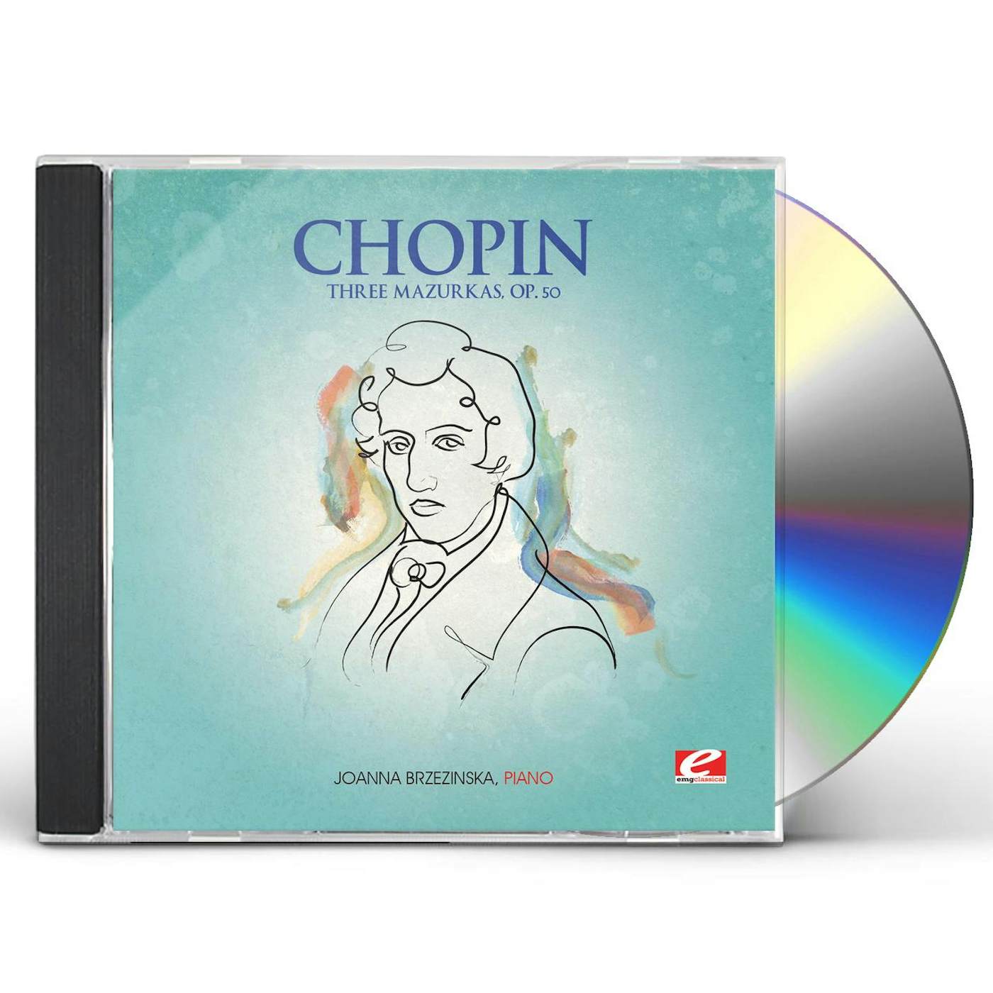 Frédéric Chopin THREE MAZURKAS OP 50 CD
