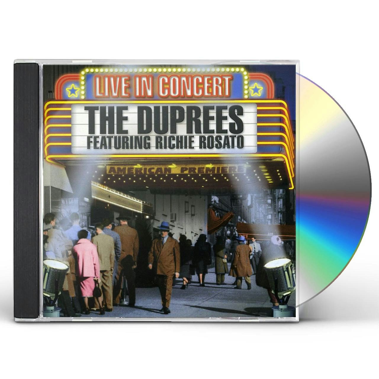 live in concert cd - The Duprees