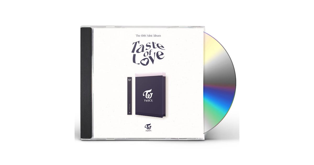 TWICE Taste of Love (Fallen Version) 10th Mini Album CD with Photobook  K-Pop