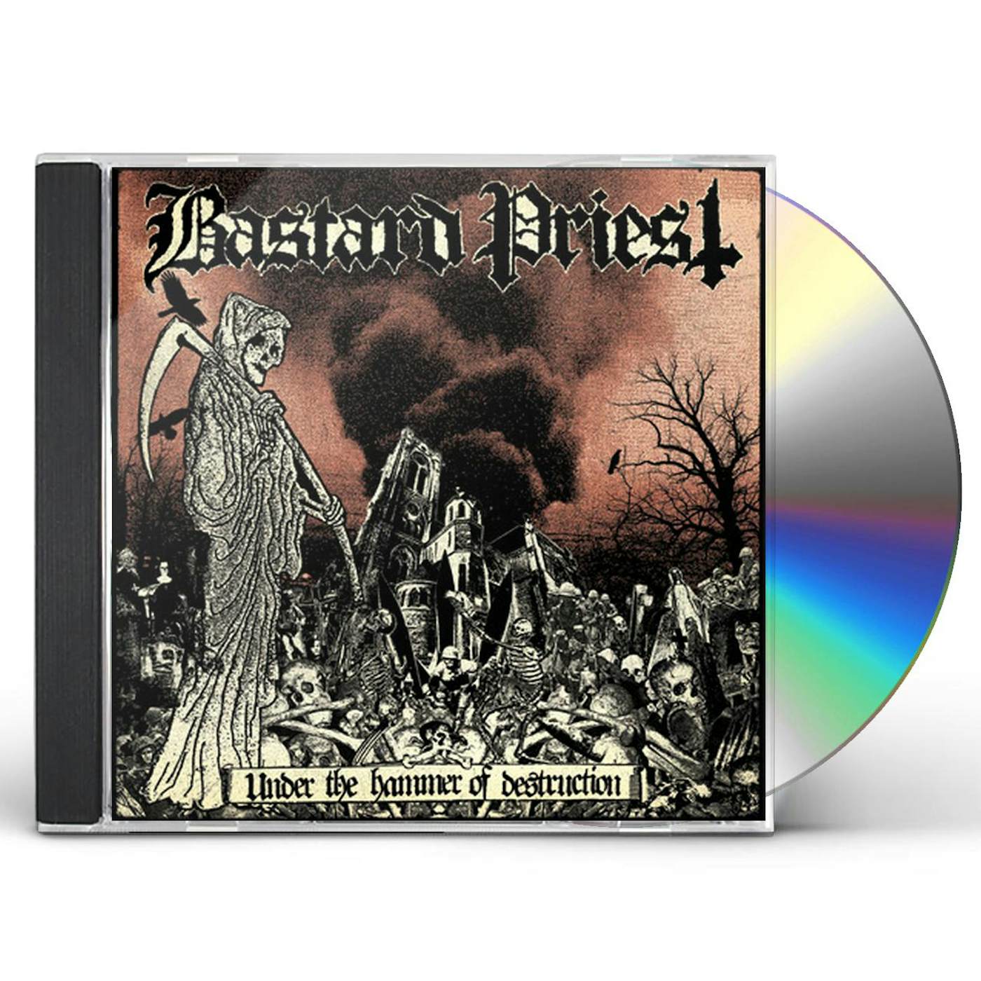 Bastard Priest UNDER THE HAMMER OF DESTRUCTION CD