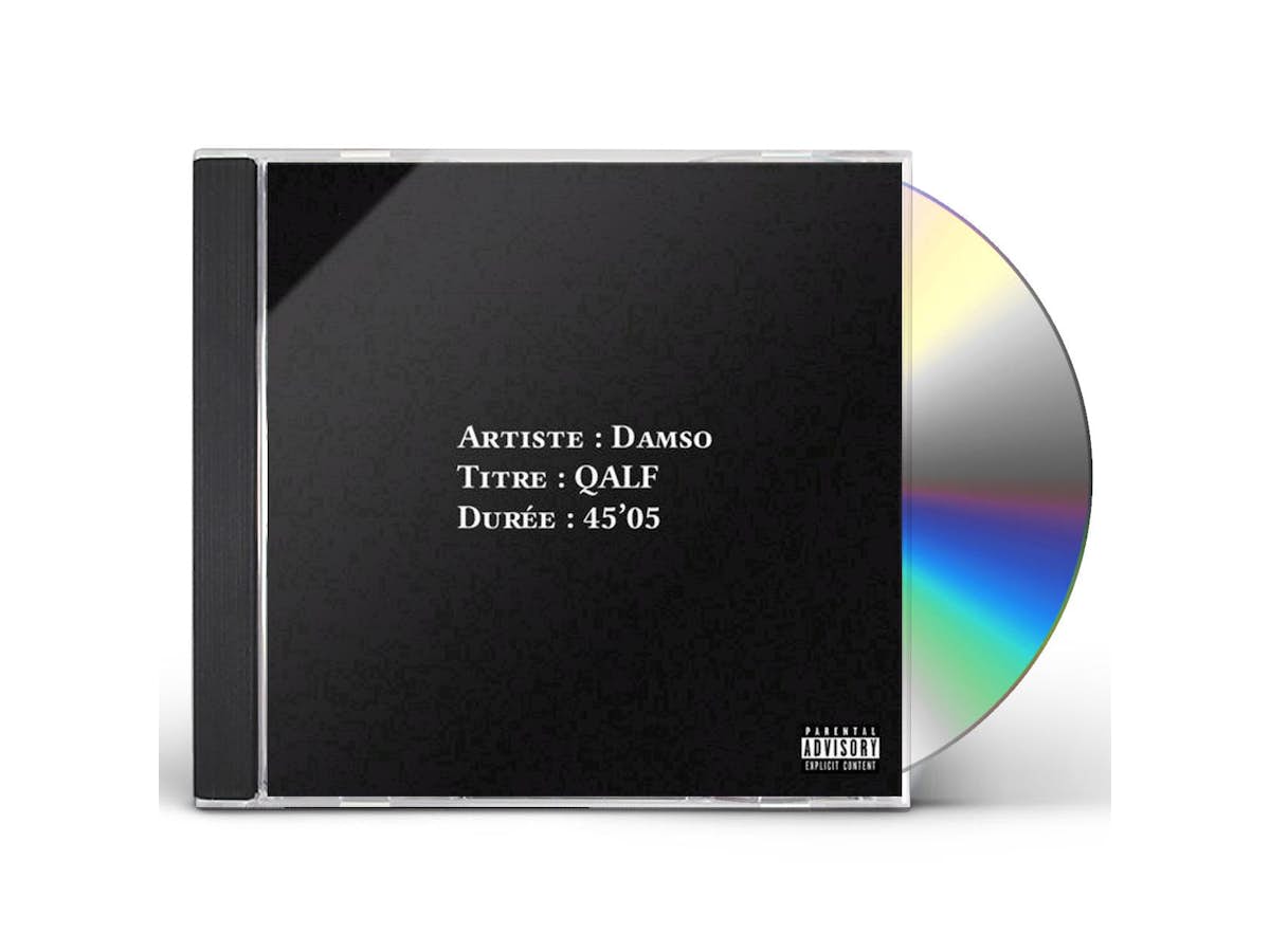 Gripsweat - Damso - QALF - Double Album Vinyle Transparent