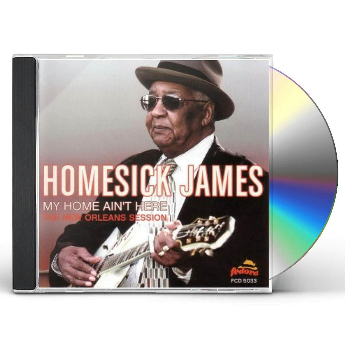 Homesick James MY HOME AIN'T HERE: THE NEW ORLEANS SESSION CD