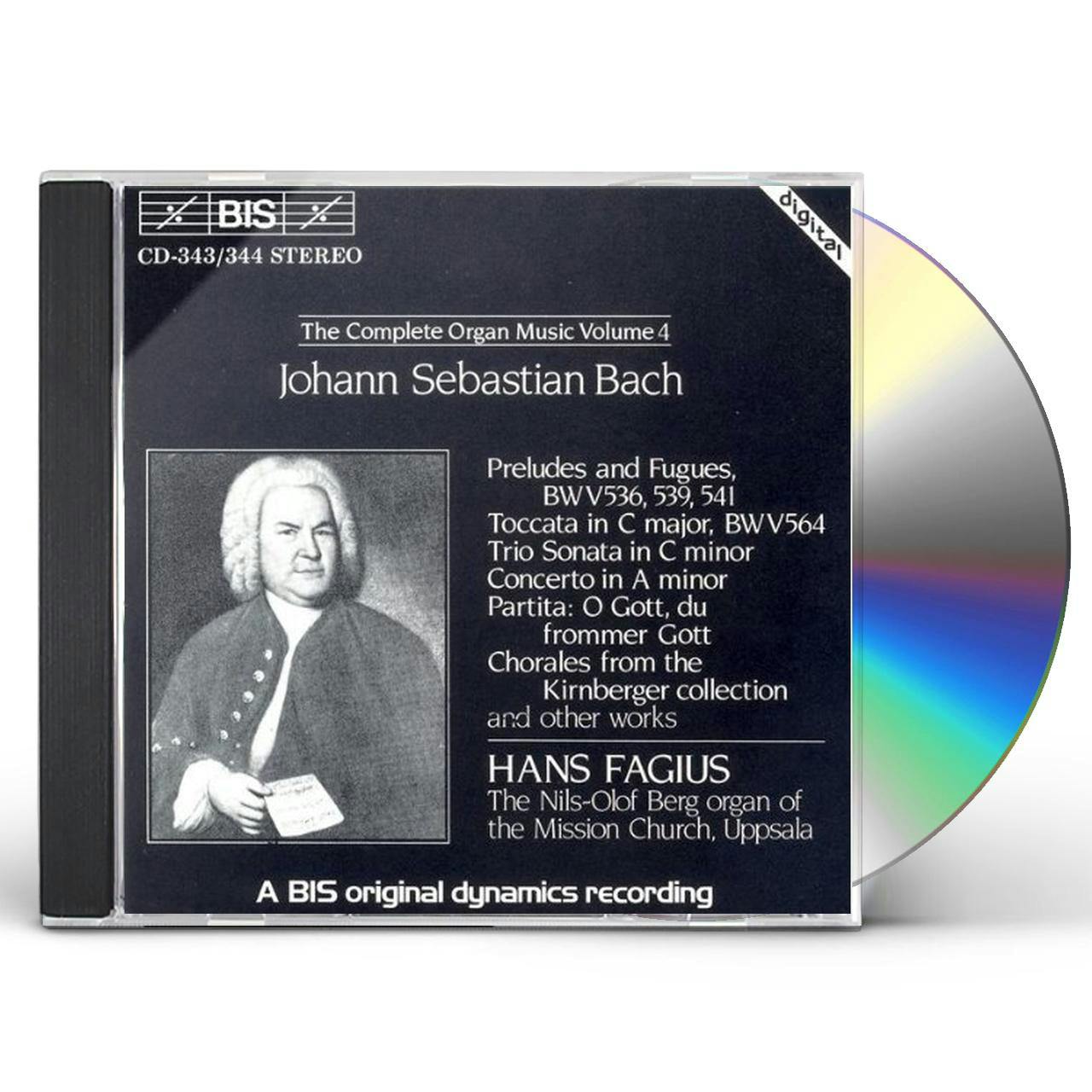 ORGAN　(PRE　4:　Bach　V　CD　COMPLETE　MUSIC