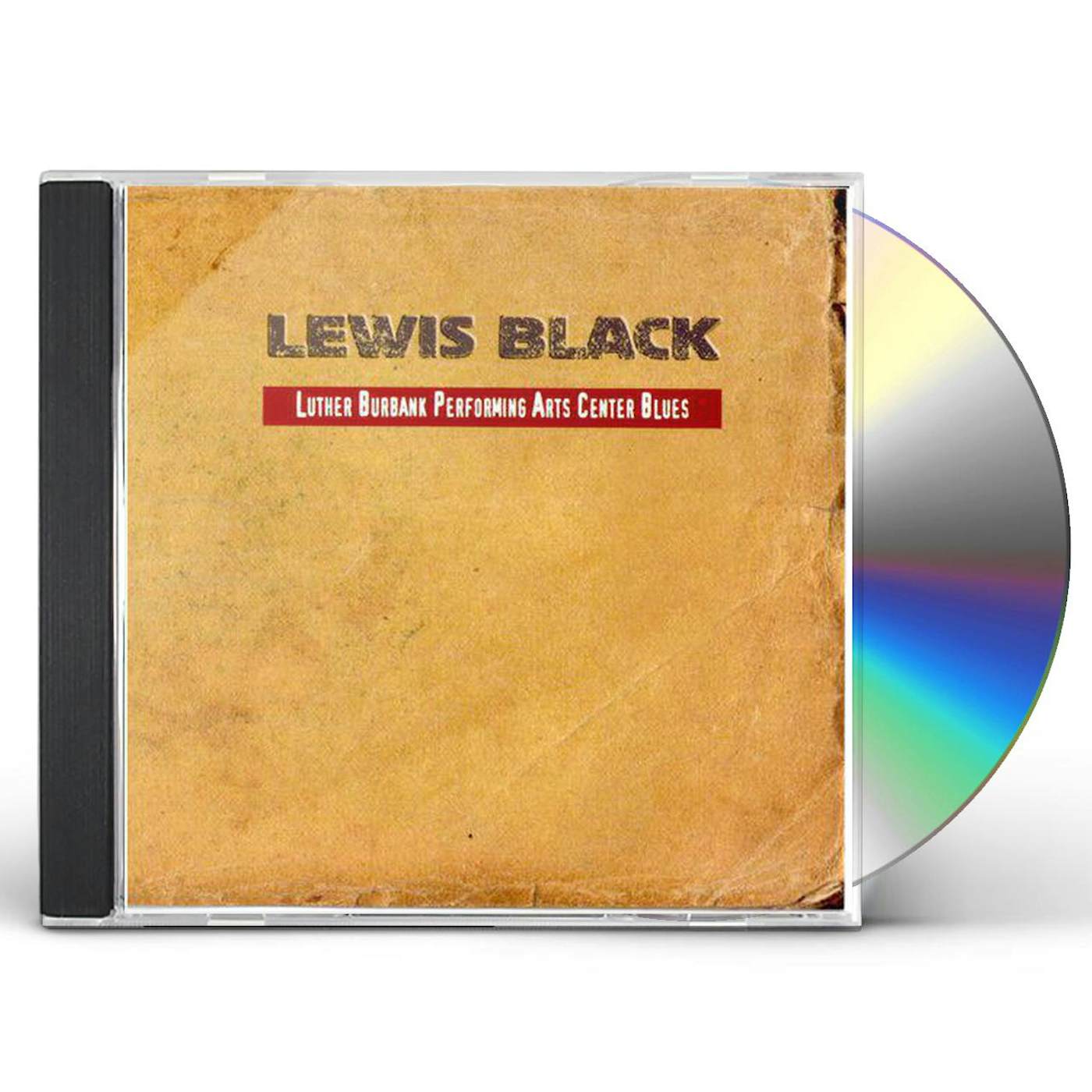 Lewis Black LUTHER BURBANK PERFORMING ARTS CENTER BLUES CD