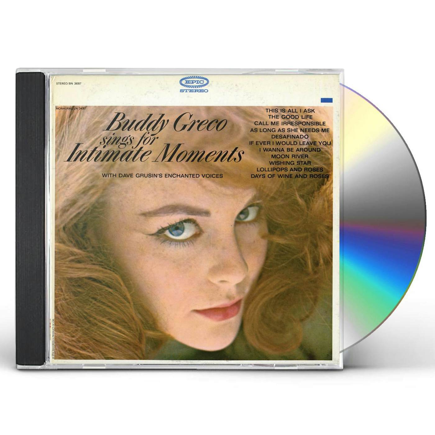 Buddy Greco SINGS FOR INTIMATE MOMENTS CD