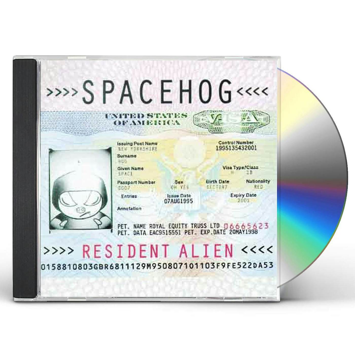 Spacehog RESIDENT ALIEN CD