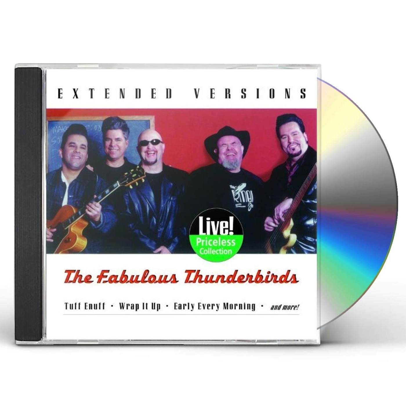 The Fabulous Thunderbirds EXTENDED VERSIONS CD