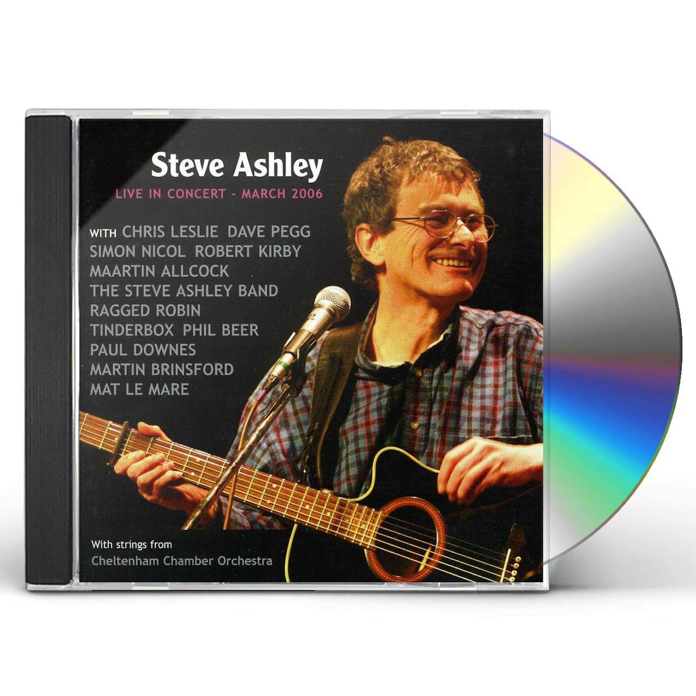 Steve Ashley LIVE IN CONCERT CD