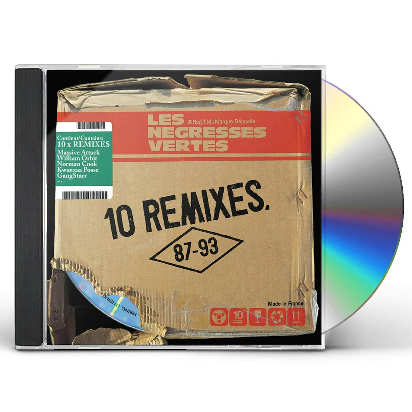 Les Négresses Vertes 10 REMIXES CD