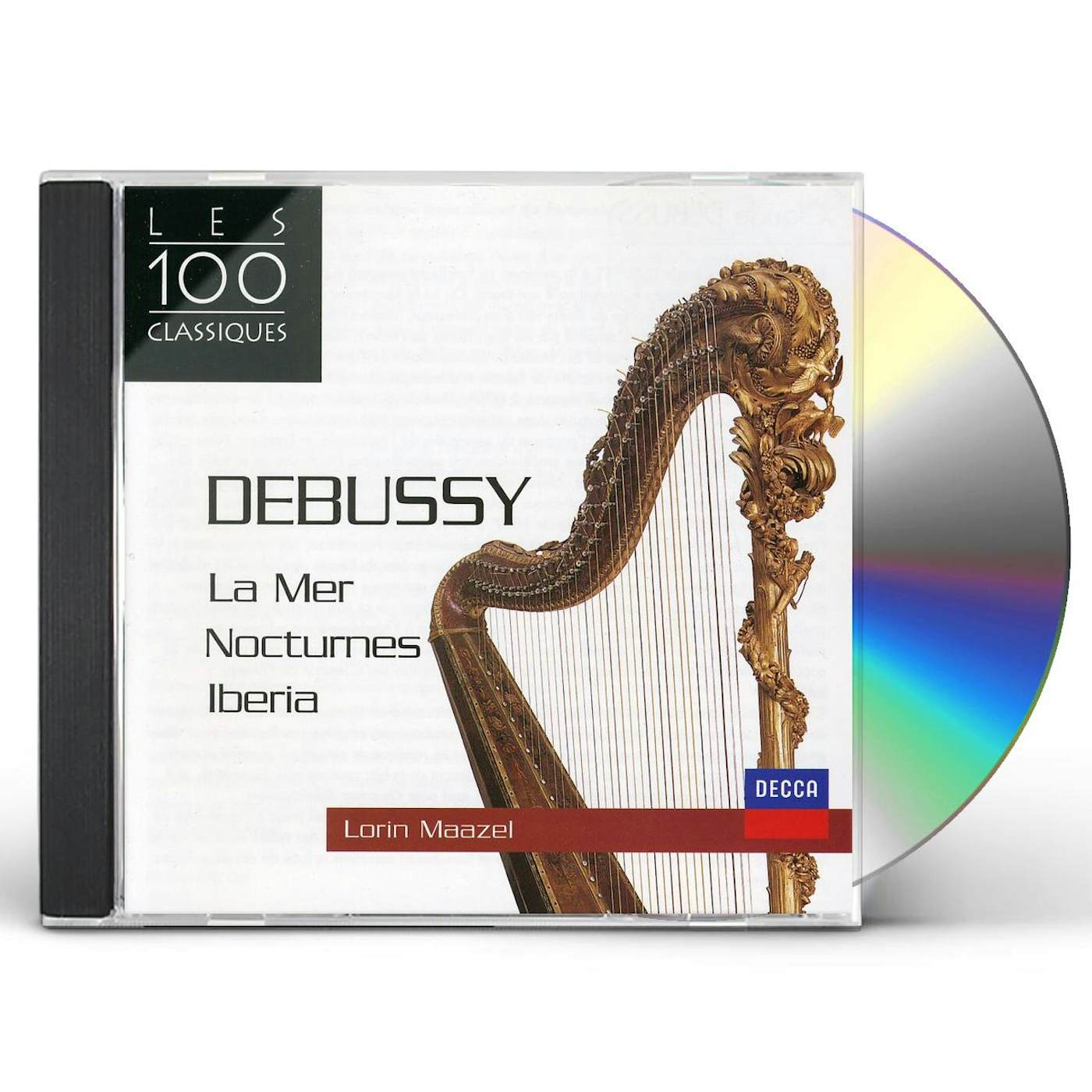 Lorin Maazel DEBUSSY-LA MER-3 NOCTURNES CD