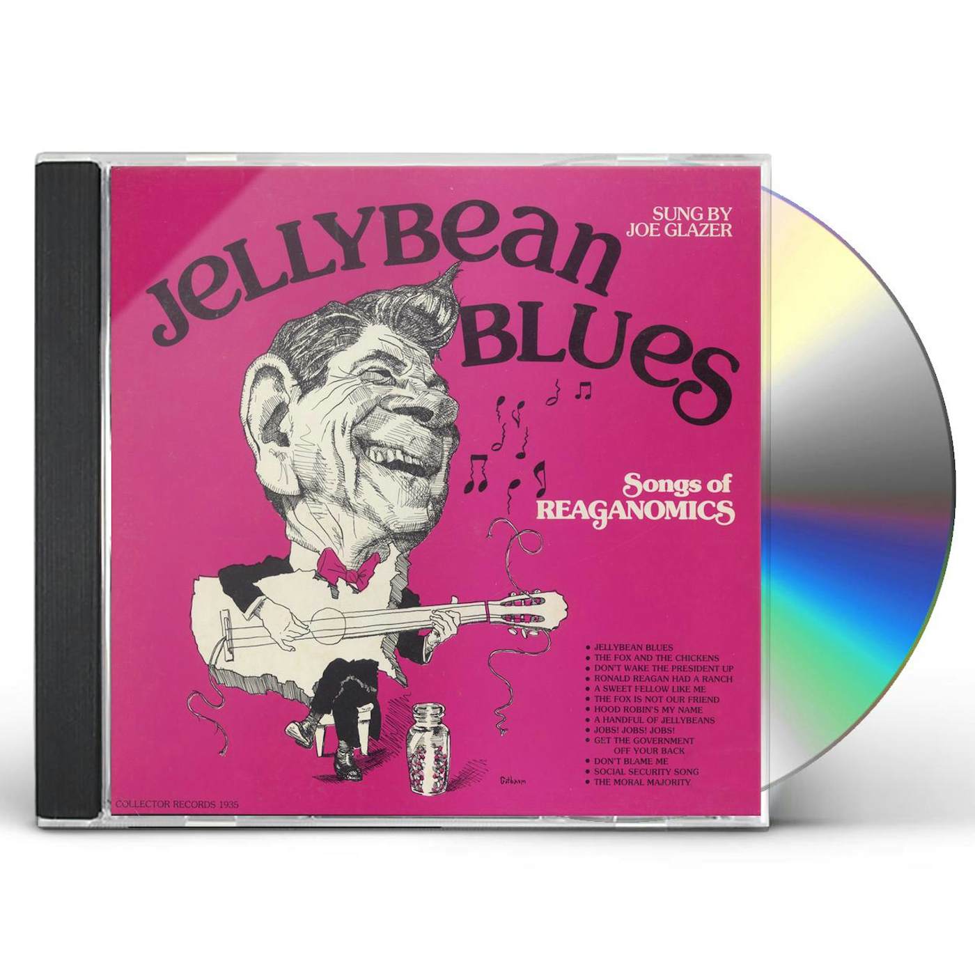 Joe Glazer JELLYBEAN BLUES CD