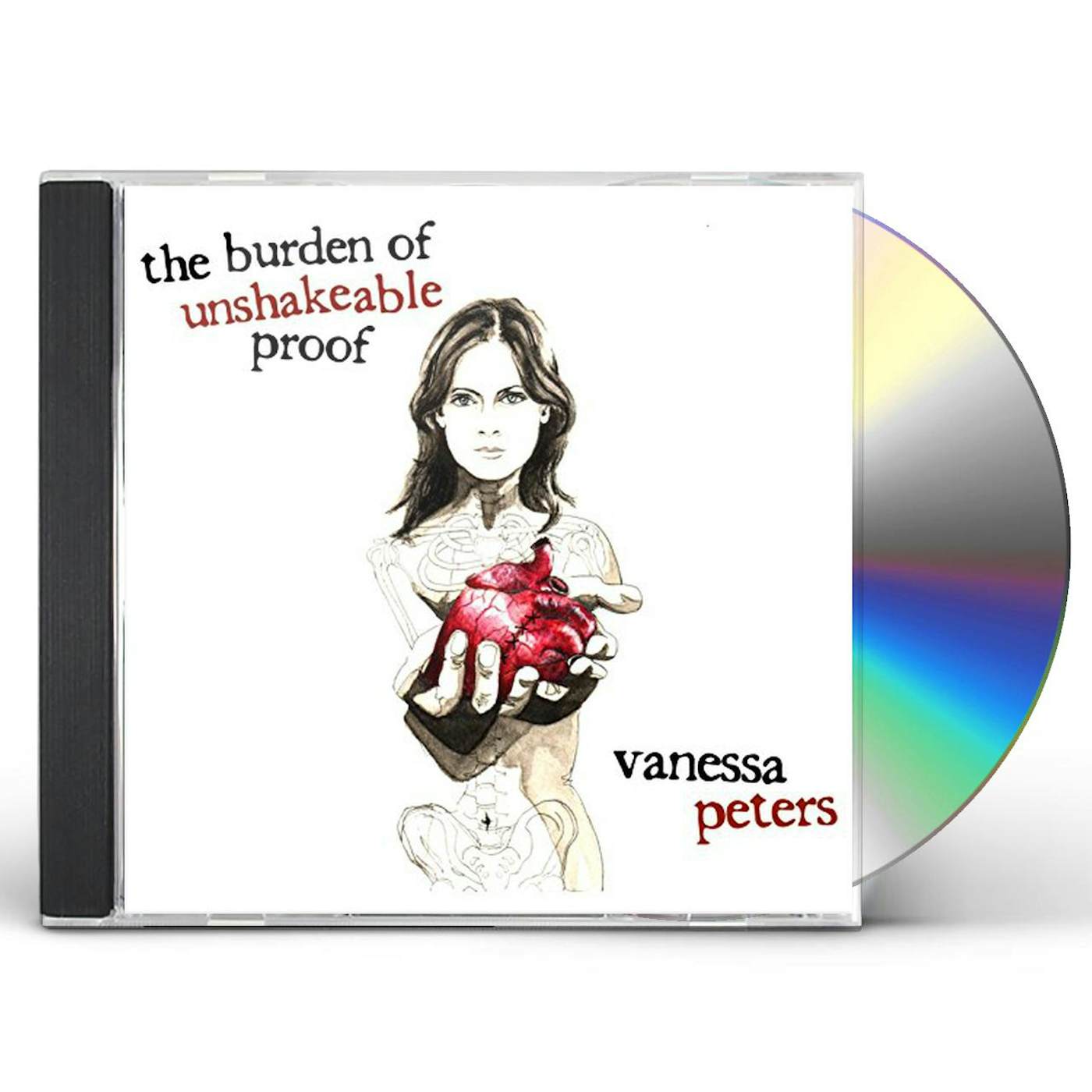 Vanessa Peters BURDEN OF UNSHAKEABLE PROOF CD