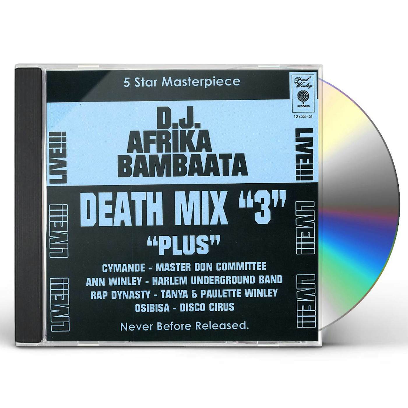 Afrika Bambaataa DEATH MIX 3 CD