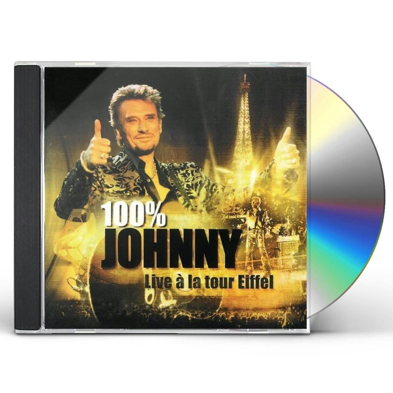 Johnny Hallyday 100 Johnny Live A La Tour Eiffel Cd