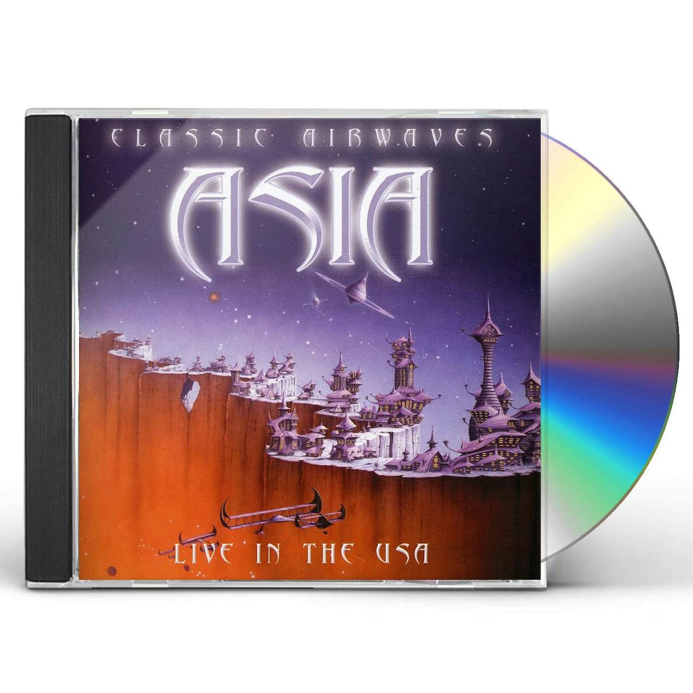 Asia CLASSIC AIRWAVES-LIVE IN THE USA CD