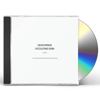 Deathprod Occulting disk cd CD