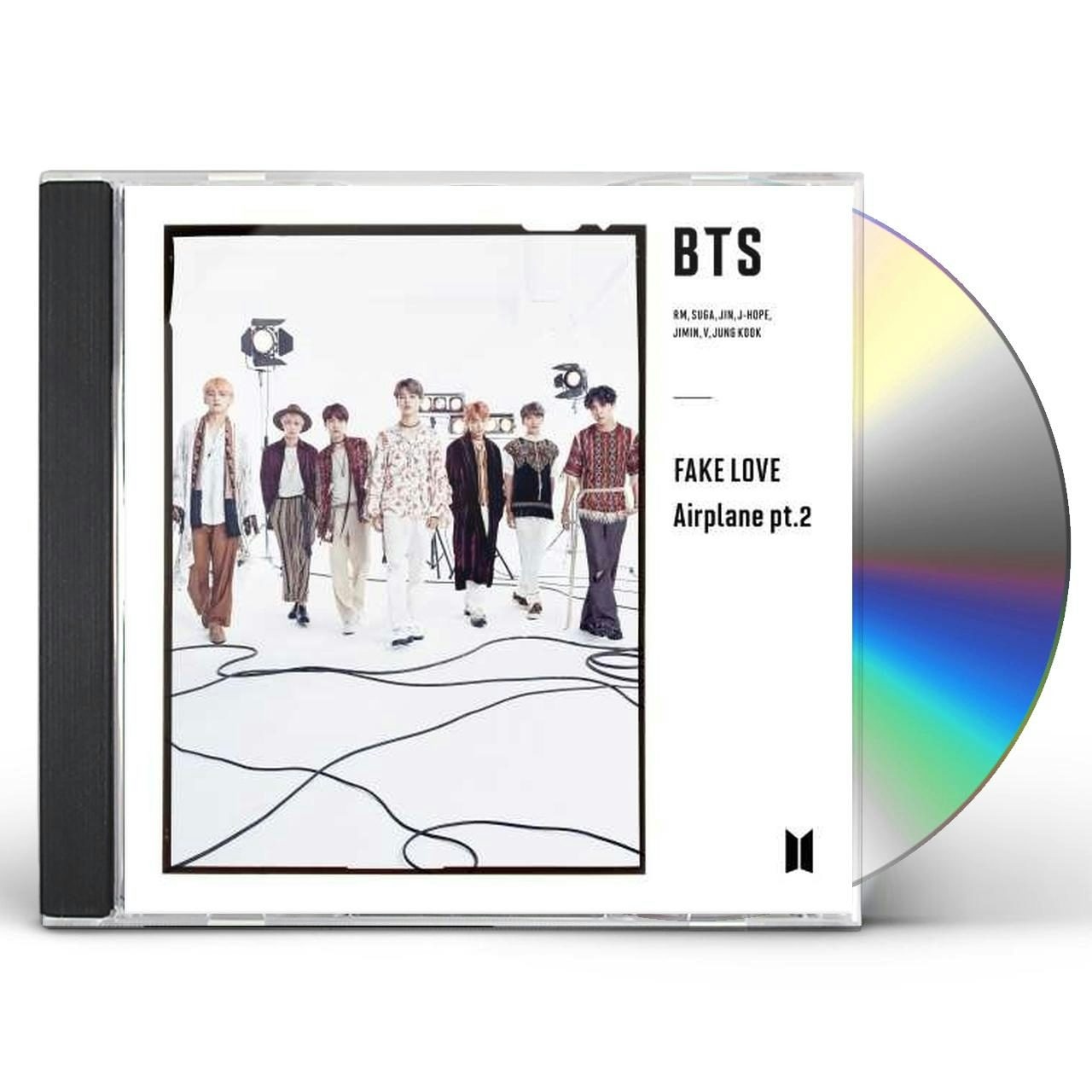 fake love / airplane pt 2 cd - BTS