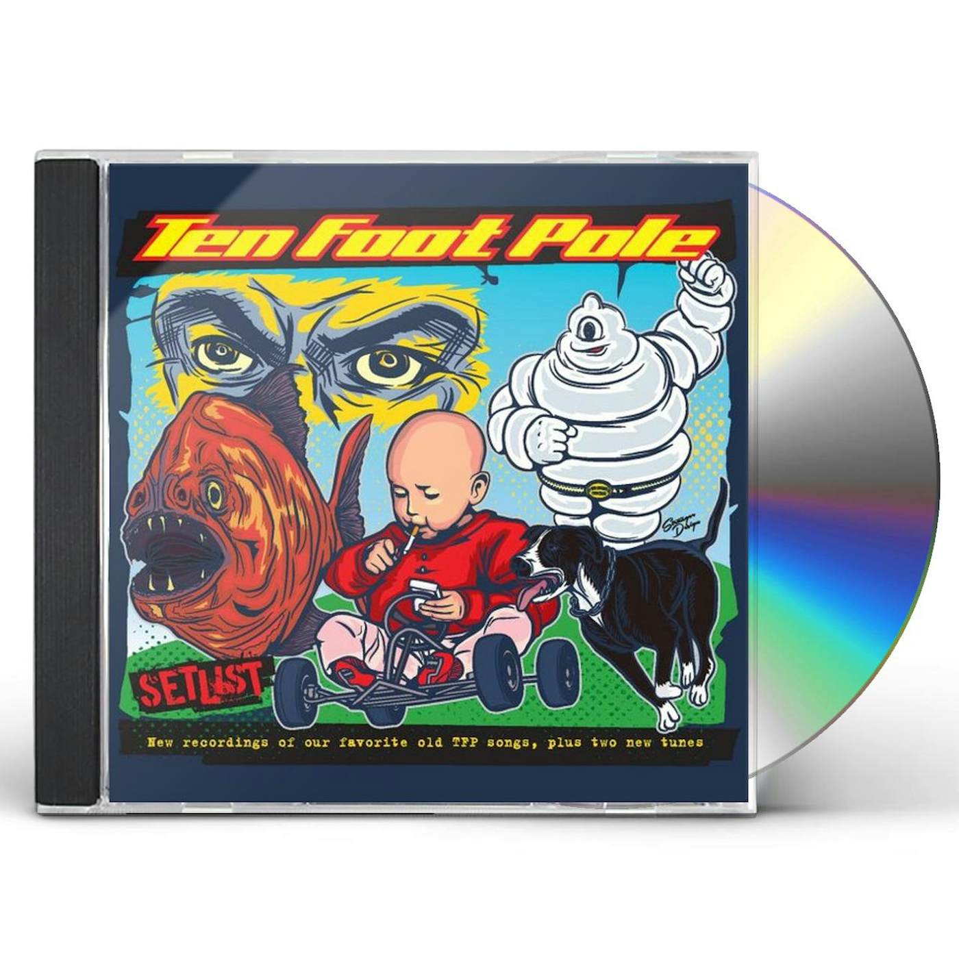 Ten Foot Pole SETLIST CD