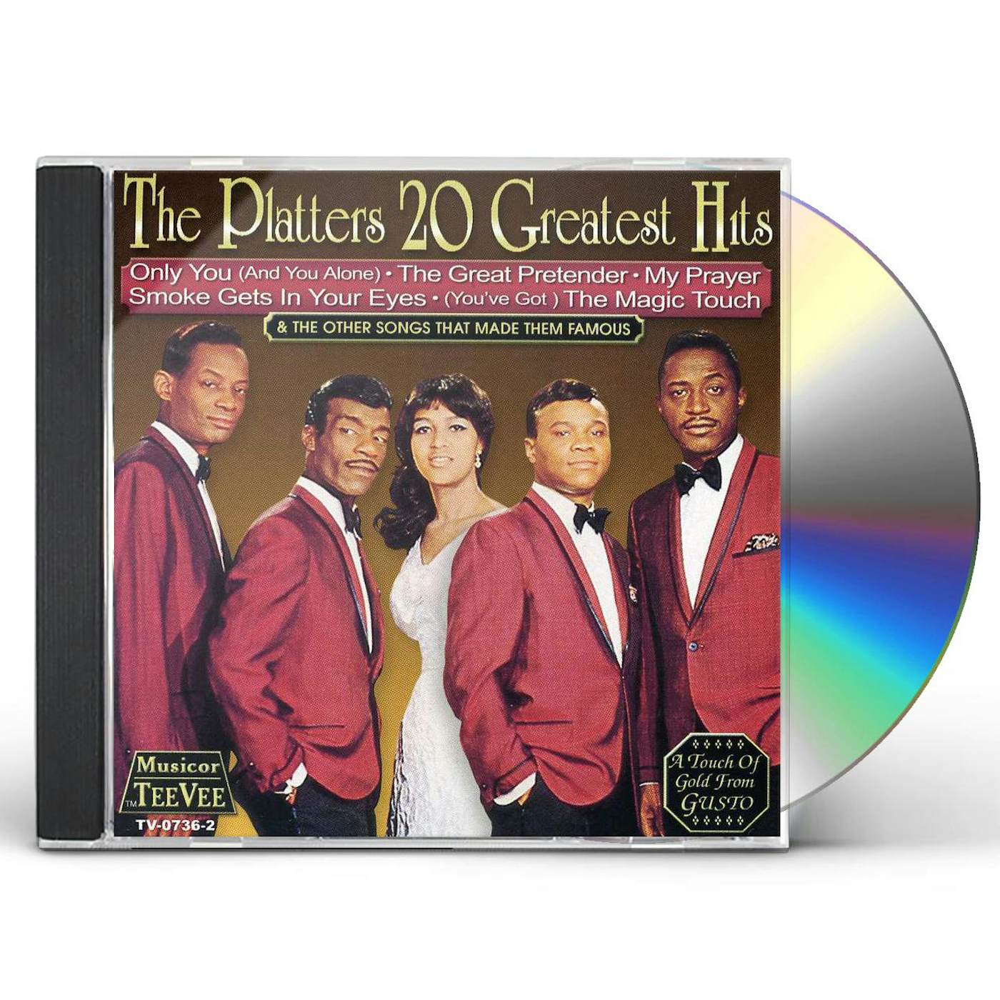 The Platters 20 GREATEST HITS CD