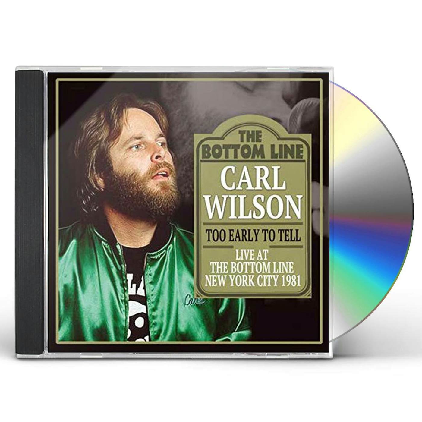 Carl Wilson TOO EARLY TO TELL CD