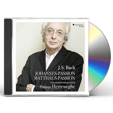 Philippe Herreweghe BACH: THE ST. JOHN & ST. MATTHEW PASSIONS CD