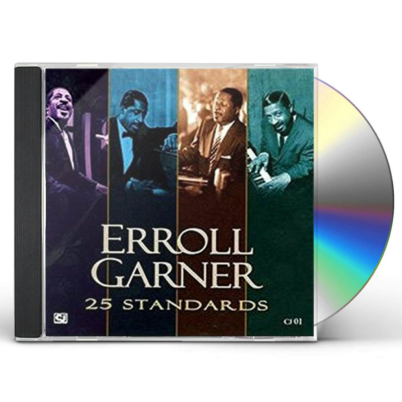 Erroll Garner 25 STANDARDS CD