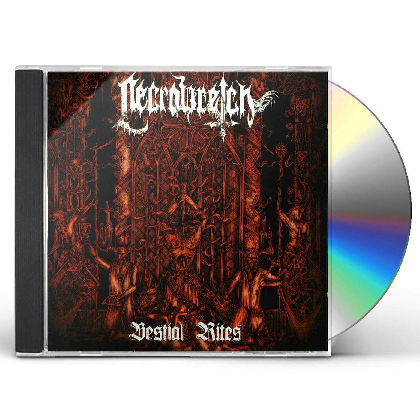 Necrowretch BESTIAL RITES 2009-12 CD