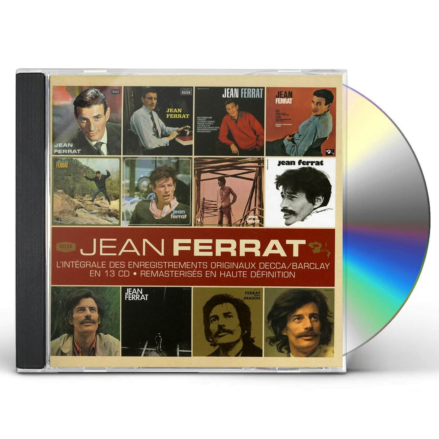 Jean Ferrat L'INTEGRALE DES ENREGISTREMENTS ORIGINAUX DECCA CD