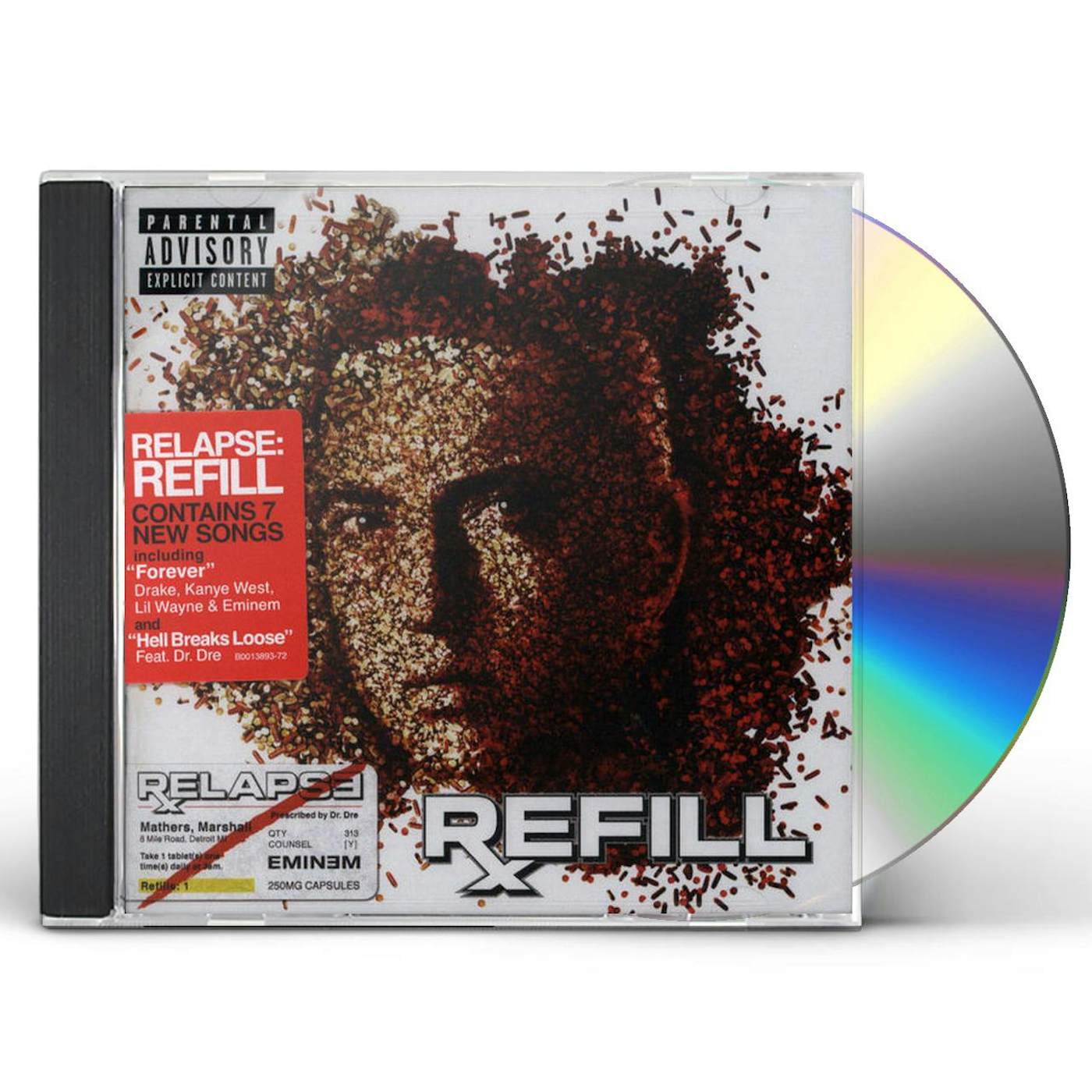 Eminem RELAPSE: REFILL CD