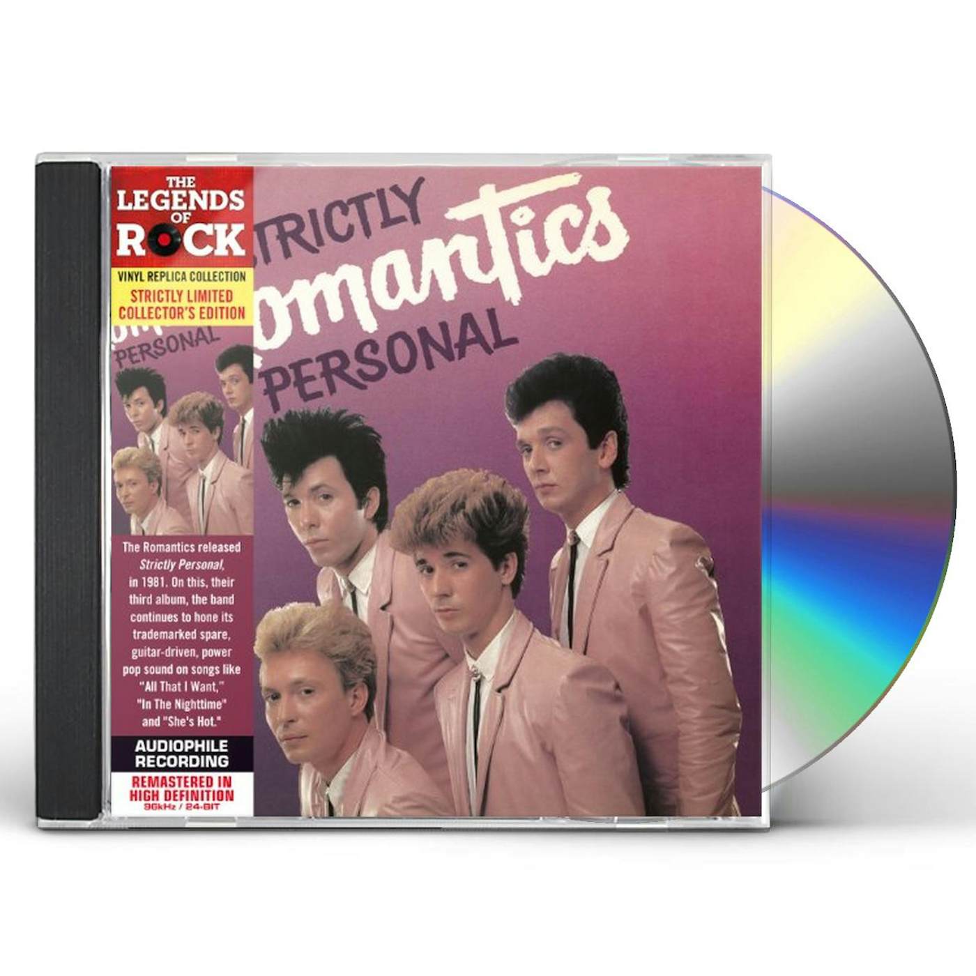 The Romantics STRICTLY PERSONAL CD