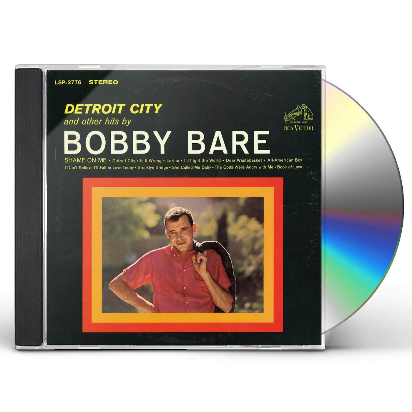 DETROIT CITY & OTHER HITS BY BOBBY BARE CD