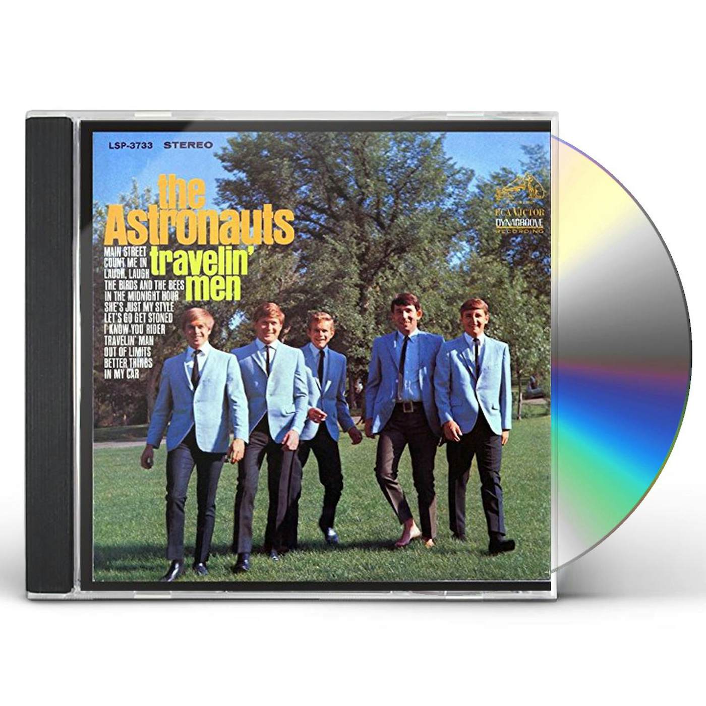 The Astronauts TRAVELIN' MEN CD