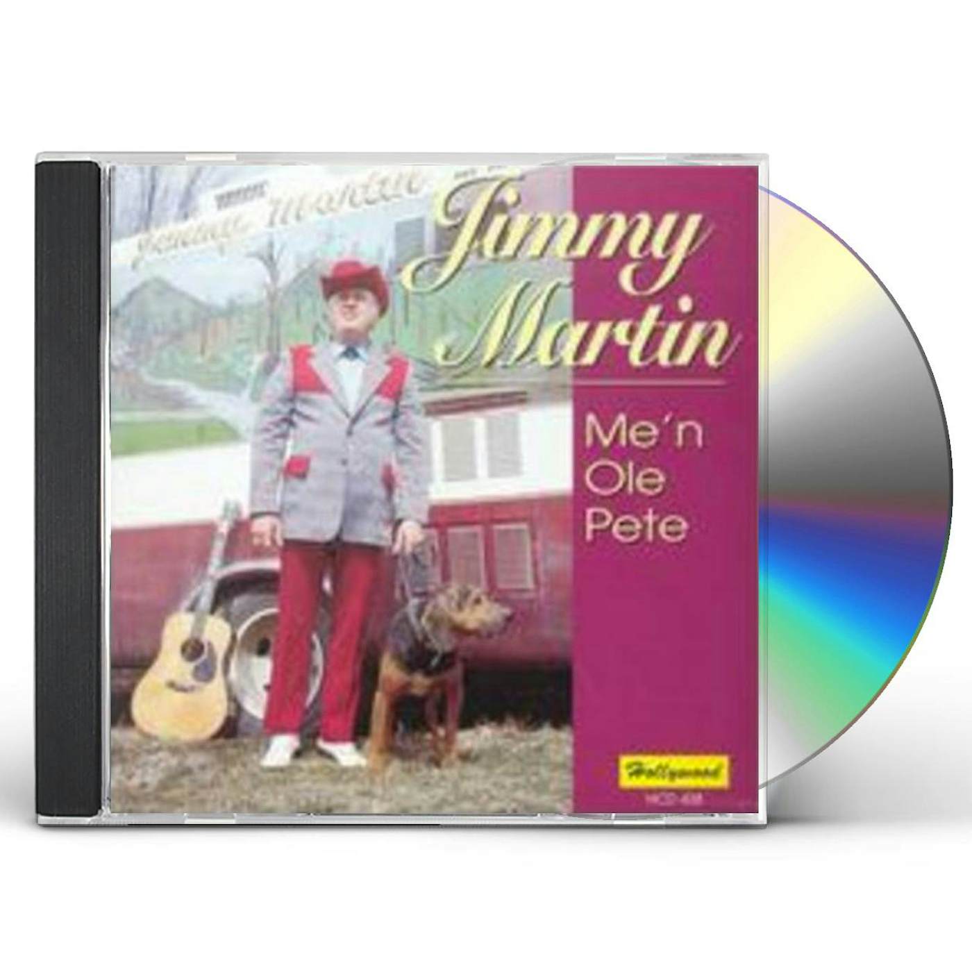 Jimmy Martin ME'N OLE PETE CD