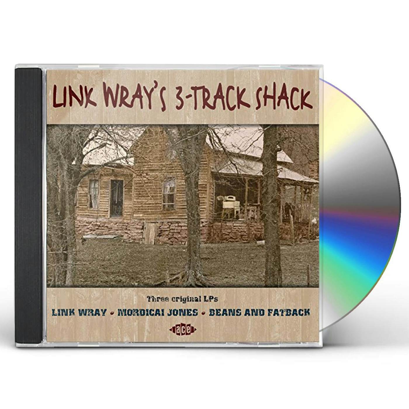 LINK WRAY'S 3-TRACK SHACK CD