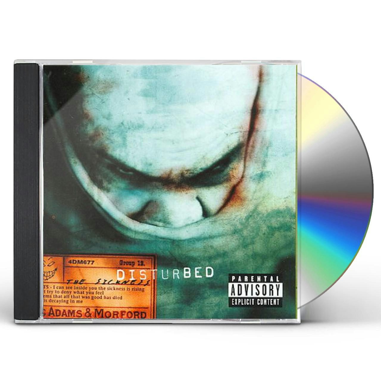 Disturbed down with on sale the sickness album