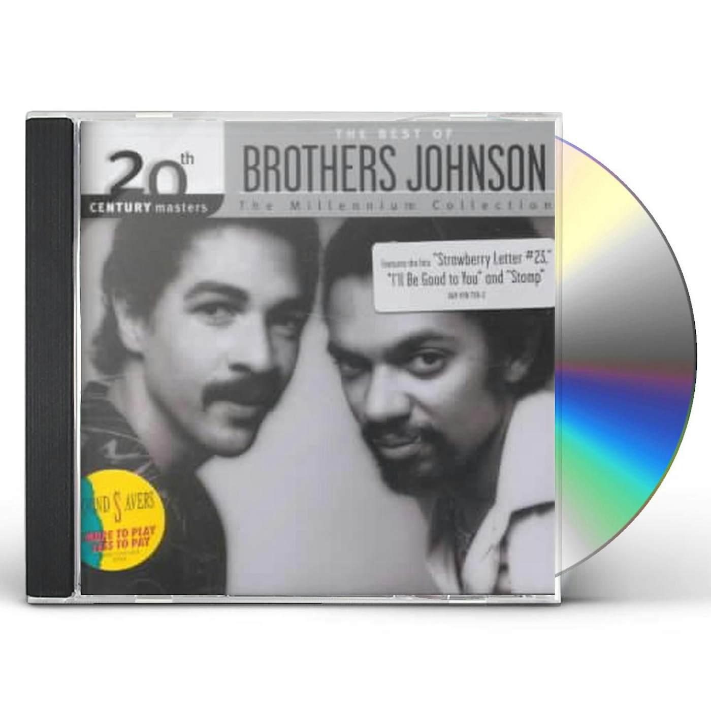 The Brothers Johnson MILLENNIUM COLLECTION: 20TH CENTURY MASTERS CD