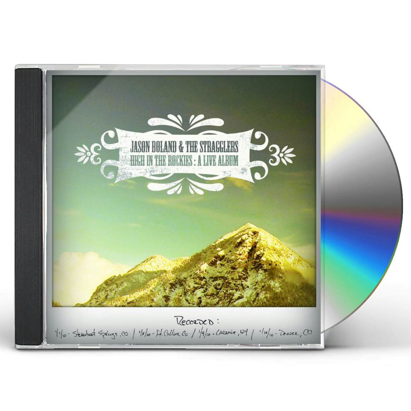 Jason Boland & The Stragglers HIGH IN THE ROCKIES CD
