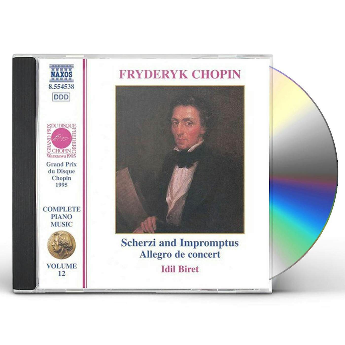 Frédéric Chopin SCHERZI / IMPROMPTUS CD