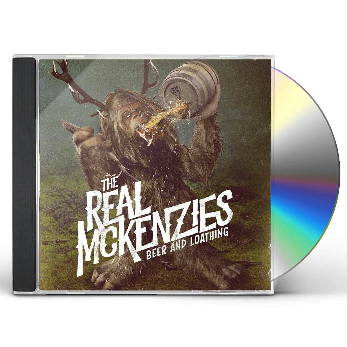 The Real McKenzies BEER AND LOATHING CD