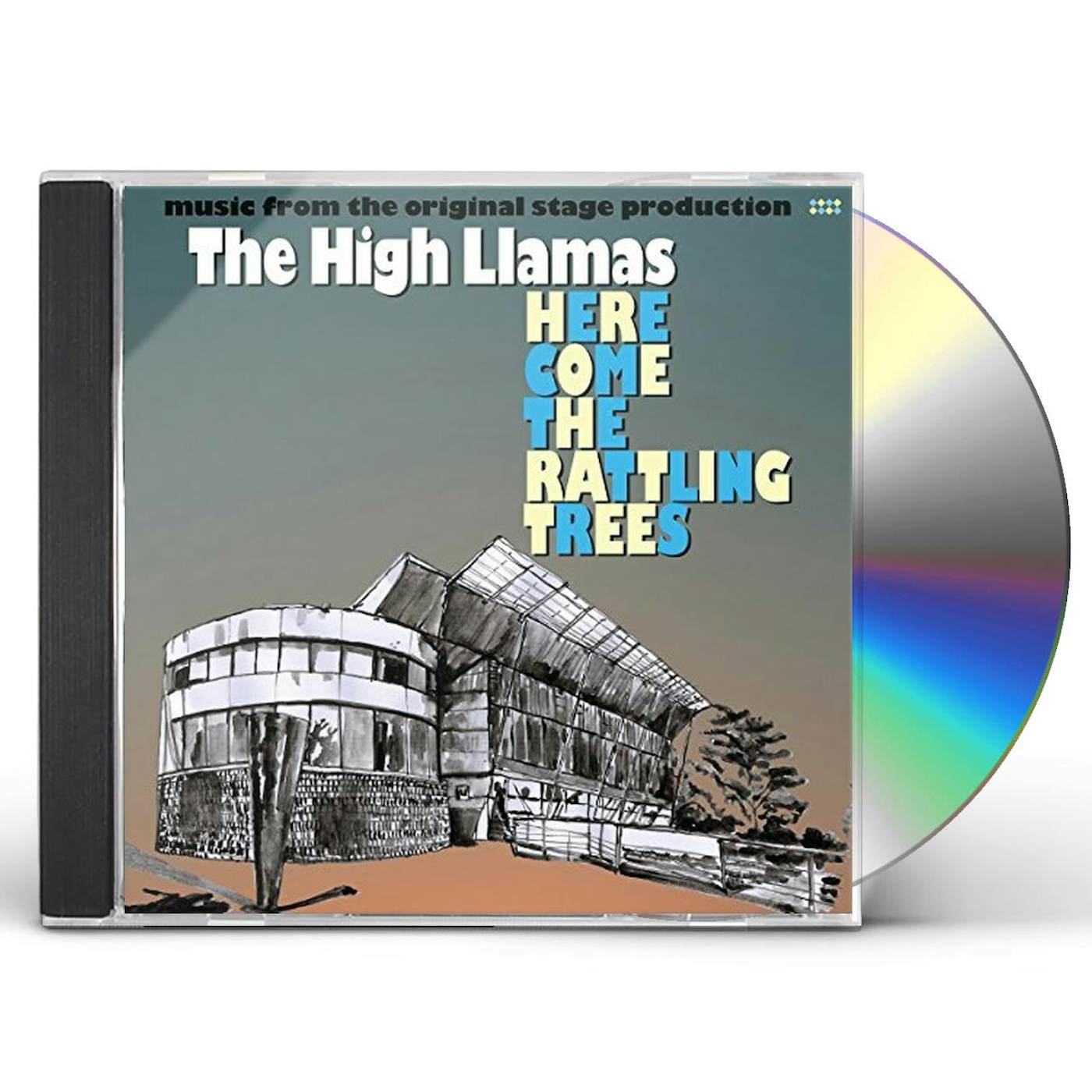 High Llamas HERE COME THE RATTLING TREES CD