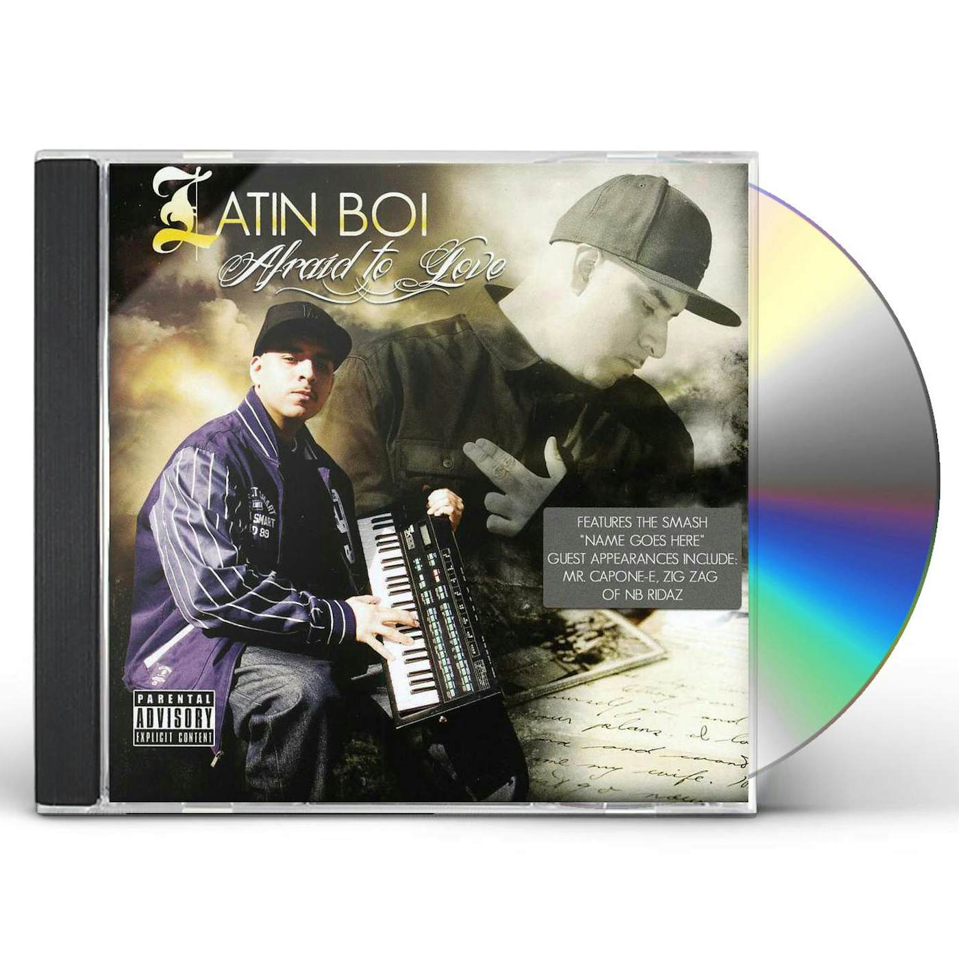 Latin Boi AFRAID TO LOVE CD