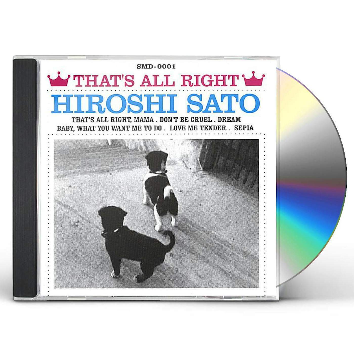 Hiroshi Sato THAT'S ALL RIGHT CD