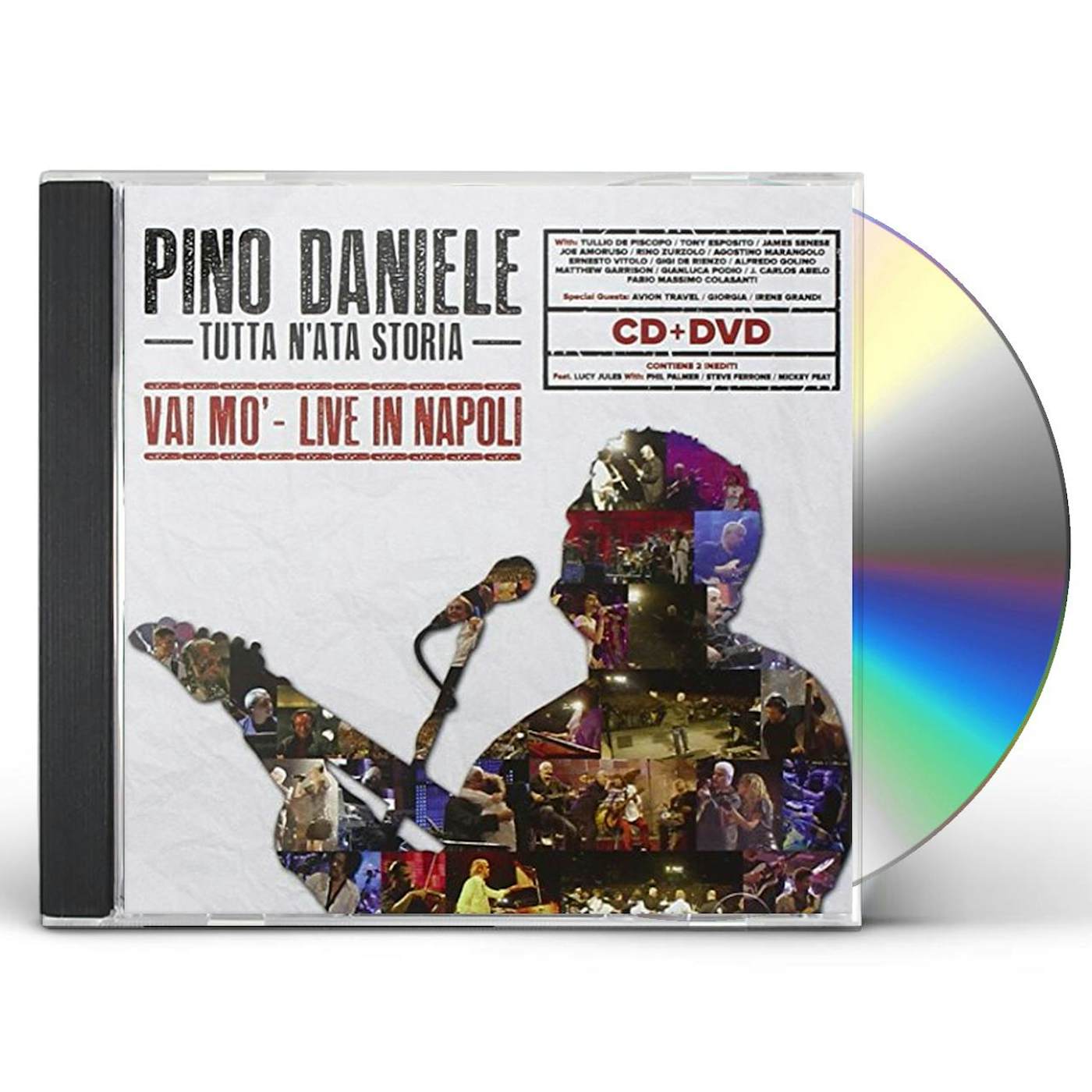 Pino Daniele TUTTA N'ATA STORIA (VAI MO'-LIVE IN NAPOLI) CD