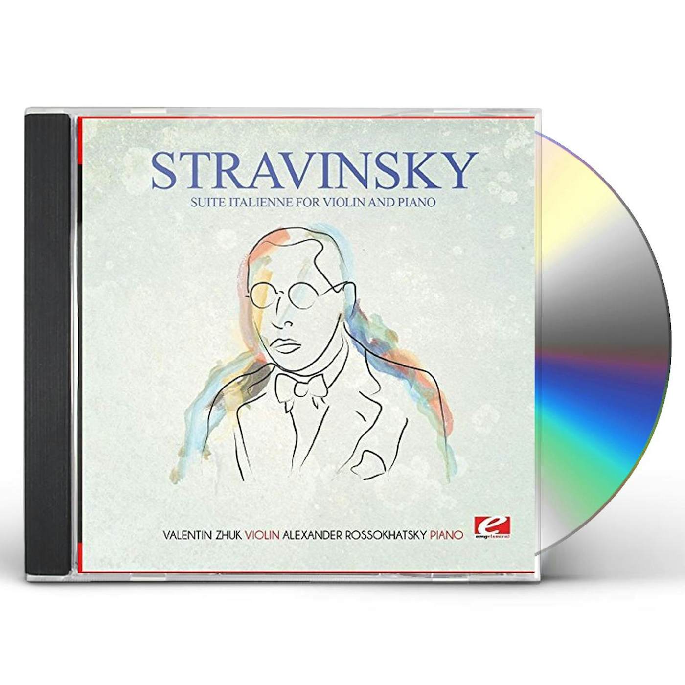 Igor Stravinsky SUITE ITALIENNE FOR VIOLIN & PIANO (INCOMPLETE) CD