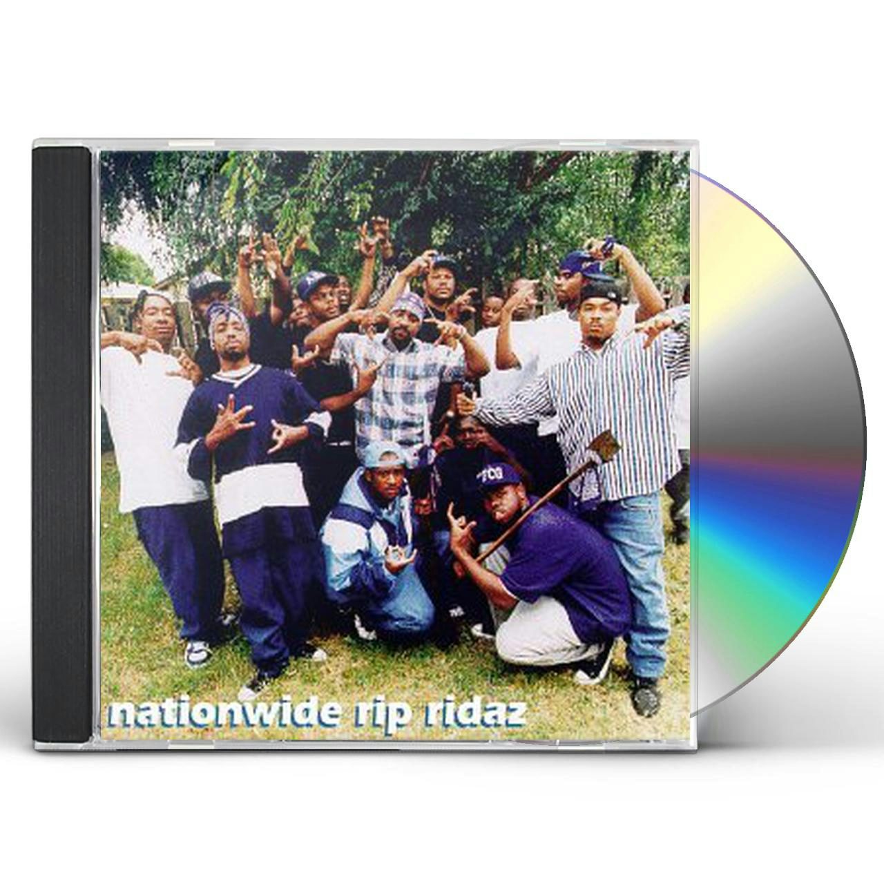 Crips NATIONWIDE RIP RIDAZ CD