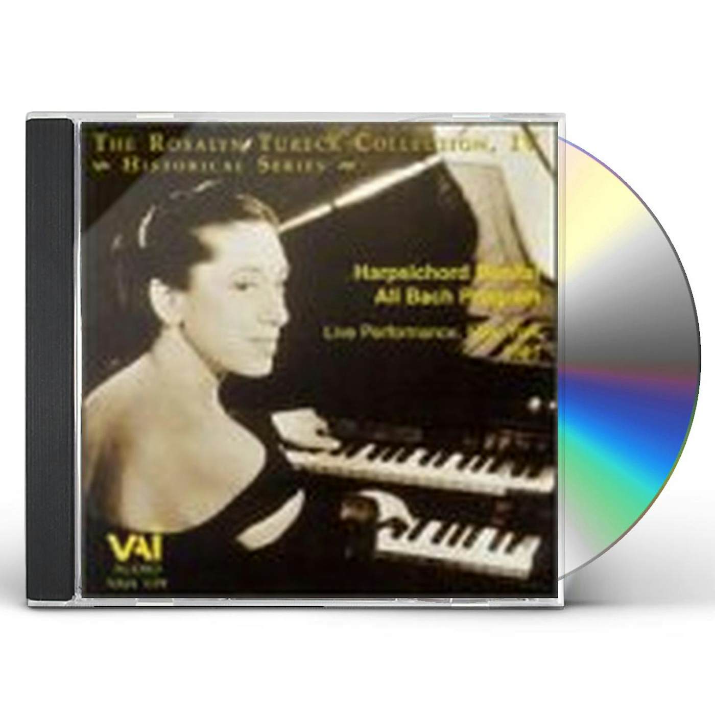 Rosalyn Tureck PLAYS HARPSICHORD CD