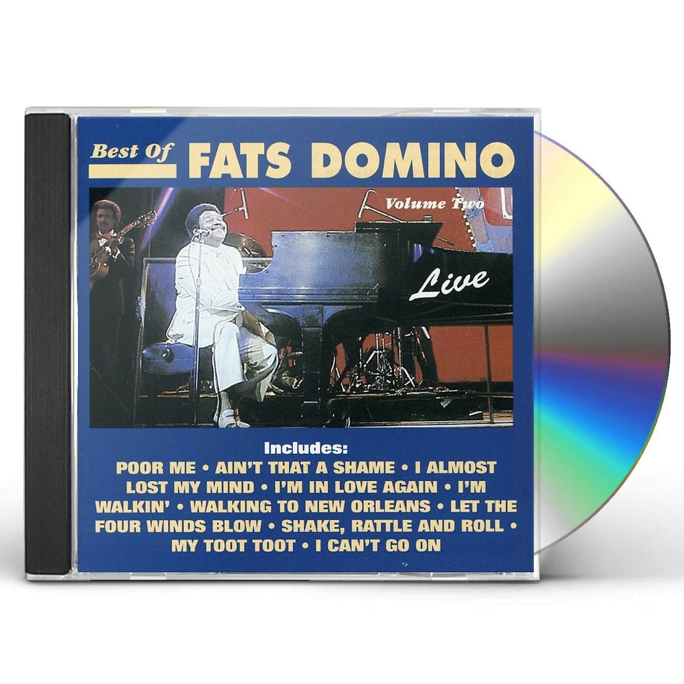 Fats Domino BEST OF LIVE 2 CD