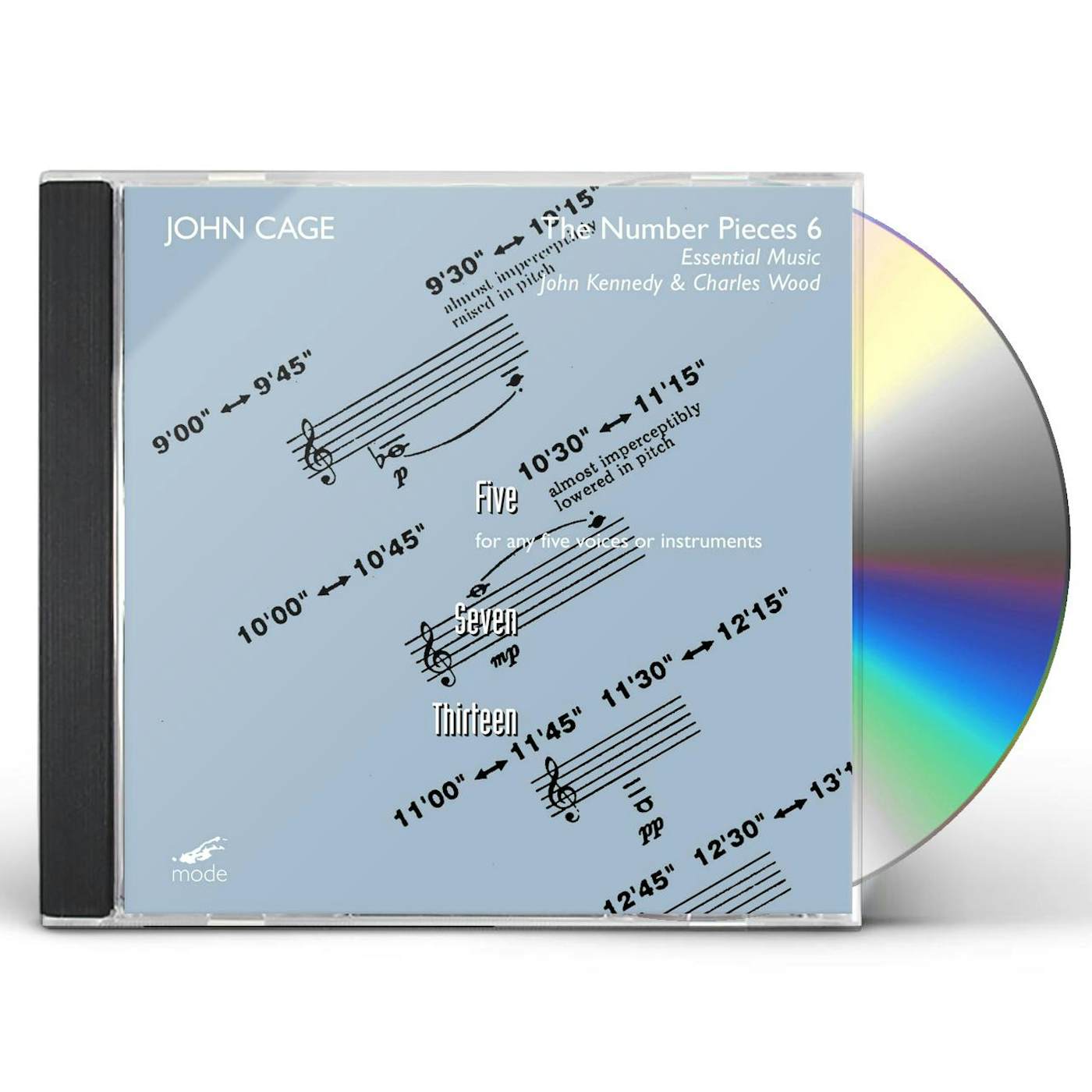 John Cage NUMBER PIECES 6: FIVE / SEVEN / THIRTEEN CD
